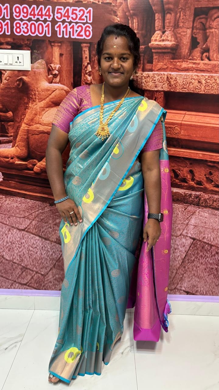 BRIDAL SEMI SILK SAREE